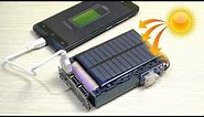 How to make a SOLAR POWER BANK charger for mobile