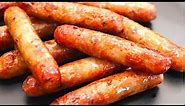 CRISPY Breakfast Sausage Links in the air fryer - How To Cook Breakfast Sausages In The Air Fryer