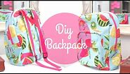 DIY BACKPACK For Kids | Sewing Tutorial by Paige Handmade