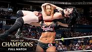 FULL MATCH - Paige vs. Nikki Bella vs. AJ Lee – WWE Divas Title Match: WWE Night of Champions 2014