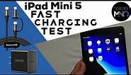 iPad Mini 5 (2019) USB-PD Fast Charging Test - The ONE to buy! 2023
