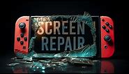 Nintendo Switch How To Repair Scratched Damaged Screen Easily! Digitizer Screen Replacement