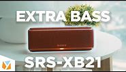 Sony EXTRA BASS SRS-XB21 Bluetooth Speaker Review