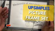 Upsimple 5 Piece Picture Frame Review - Good Quality?