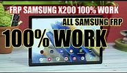 Samsung Galaxy Tab A8 X200 Bypass Android 11 FRP google account on ALL SAMSUNG GALAXY 2022
