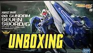 PG 00 Gundam Seven Sword Unboxing