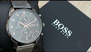 Hugo Boss Skymaster Chronograph Men’s Watch 1513837 (Unboxing) @UnboxWatches