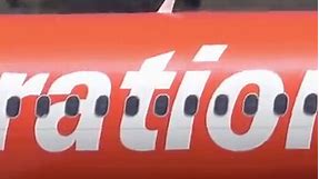 Jetstar A320-200 10th Anniversary Livery Takeoff from Canberra —————————————————————- #planespotting #planespotter #aviation #takeoff #avgeek | Aesthetic Aviation