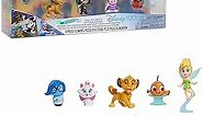 Disney100 Years of Small But Mighty, Limited Edition 10-piece Figure Set, Kids Toys for Ages 3 Up by Just Play