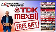 TDK Audio Cassettes | Cassette tape tdk | Compact cassettes TDK collection