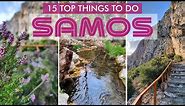 What to do in Samos Island Greece 4k - Everything about Samos, the island of goddess Hera
