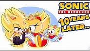 Super Family - Sonic 10 Years Later (Sonic x Amy (Sonamy) Comic Dub)