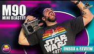 New Wave Toys M90 mini BOOMBOX : Unbox & Review:
