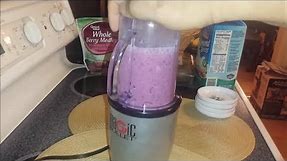 How-to-Make Fruit Smoothie (Using Magic Bullet)