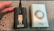 How to remove, charge and insert your Ring doorbell battery