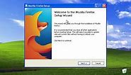 How to install Firefox on Windows XP