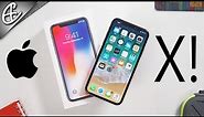 Apple iPhone X Unboxing & Hands On!