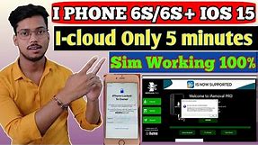 iphone 6s icloud unlock In only 5 minutes || iphone 6s plus icloud unlock || very easy method