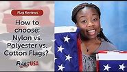Comparing Flag Materials: How to Choose Between Nylon, Polyester, NylGlo, Tough Tex, & Cotton Flags