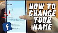 How to Change FACEBOOK Name (2024) | FULL GUIDE