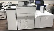 Ricoh Pro C5100S Color Production Printer Demo