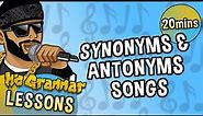 What are Synonyms and Antonyms? | MC Grammar 🎤 | Kids Songs 🎵 | Songs for Kids 🎵