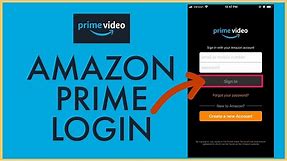 Amazon Prime Login: How to Login Sign In Amazon Prime Video Account on Mobile? (2022)