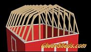 How To Build Barn Style Shed Roof Trusses