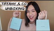 TIFFANY AND CO. UNBOXING 2021 | Mini Heart Tag Earrings and Disc Charm