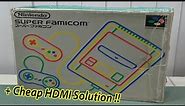 I Bought A Super Famicom In 2023 + Cheap HDMI Solutions ! 😎