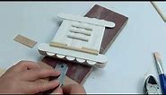 Phone holder made from wood | DIY