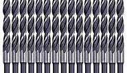 Brad Point Woodworking Drill Bit Set 1/2 Inch 15Pcs Spur Point Stubby Drill Hardwood Softwood