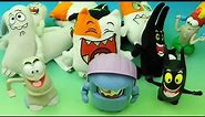 2007 NICKELODEON CATSCRATCH set of 14 McDONALD'S HAPPY MEAL COLLECTIBLES VIDEO REVIEW