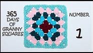 365 Days of Granny Squares: Number 1