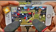 Iphone 6s Free Fire Gameplay ⚙️Settings Free Fire max HUD+DPI+ MACRO 1 gb ram🔥Part-1