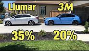 Watch this before getting Window Tint- How Interior Color can affect Shade