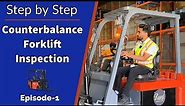Step by Step Counterbalance Forklift Inspection | A Must Watch Tutorial | Regal Forklift