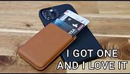Apple iPhone 12 Leather Wallet Review | I bought one and I love it