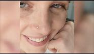 The perfect Diamond Nose Ring by Fresh Trends