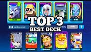 Top 3 best Deck for *NEW PLAYER!🔥in Frag Pro Shooter