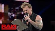 Chris Jericho unveils "The List of Jericho": Raw, Sept. 19, 2016