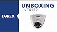 Unboxing the LNE4172 IP Dome Security Camera from Lorex
