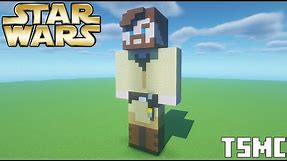 Minecraft Tutorial: How To Make An Obi Wan Kenobi Statue "Obi-Wan Kenobi" Star Wars