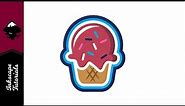 Inkscape Tutorial Create an Ice Cream Logo