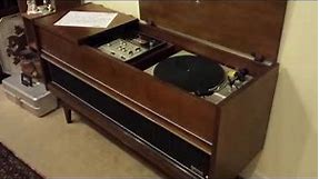 Vintage Mid Century Stereo JVC Nivico Perfect Stereo 4TR-990 Deluxe w Akai AP-B20 Upgrade