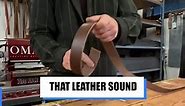 Making Leather Belts "