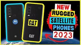 (NEW SATELLITE RUGGED PHONES 2023) CAT S75 + Motorola Defy 2
