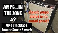 AMPS IN THE ZONE #2 Blackface Fender Super Reverb