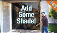 How To Hang Coolaroo Patio Shade - Add Privacy And Stay Cool!