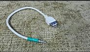 DIY AUX to USB Cable